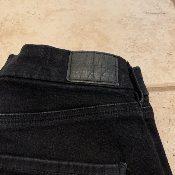 American Eagle Outfitters The Dream Jean Black Skinny Jeans Size 4 - Picture 2 of 8